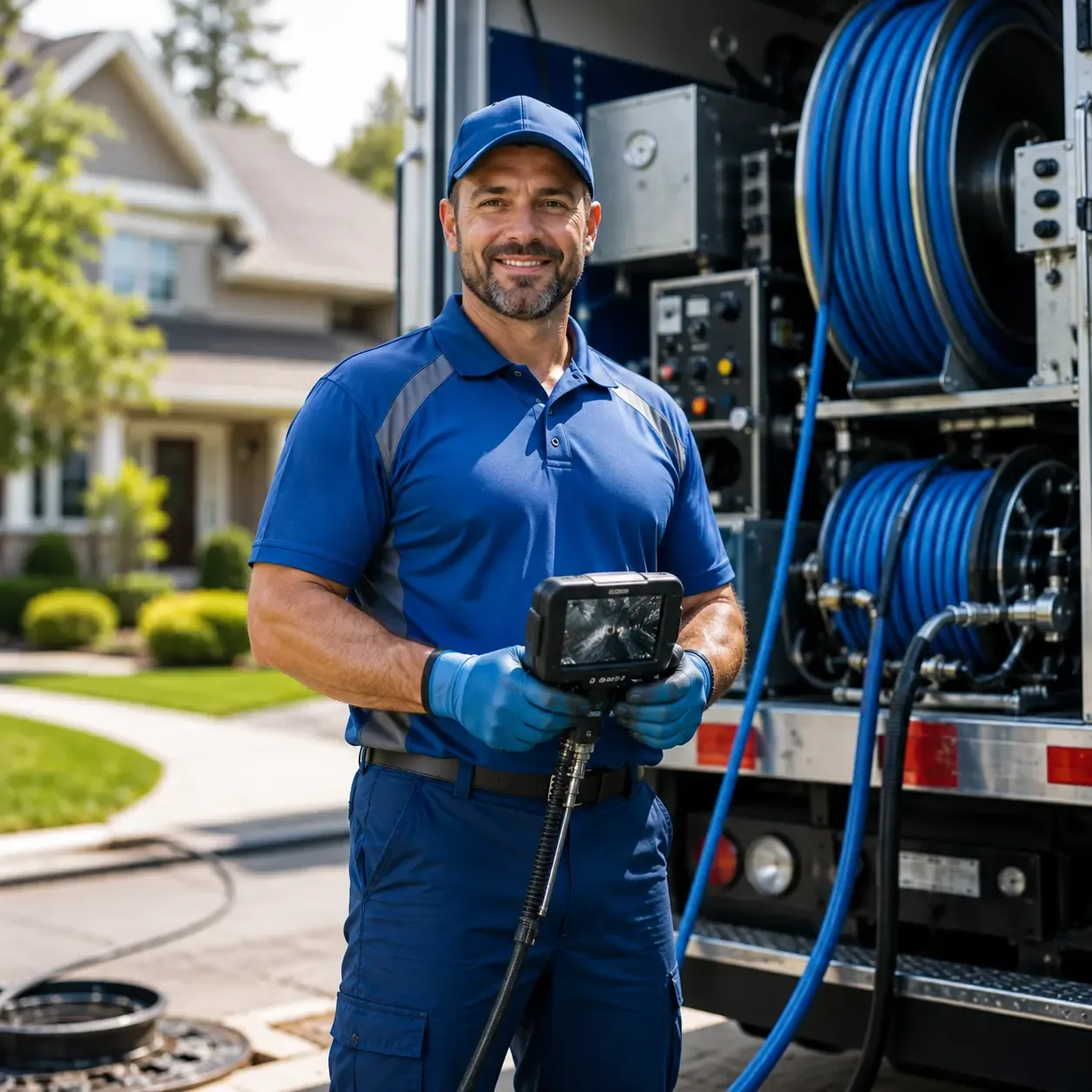 Local outdoor drain cleaning specialists in Cedarville, IL